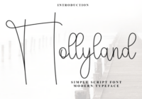 Hollyland Font - Featured Image