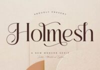 Holmesh Font - Featured Image