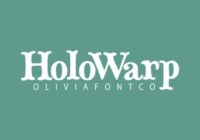 Holowarp Font - Featured Image