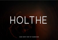 Holthe Font - Featured Image