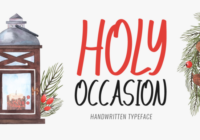 Holy Occasion Font - Featured Image