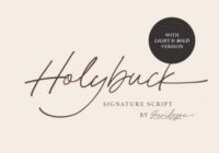 Holybuck Font - Featured Image