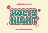 Holys Night Font - Featured Image
