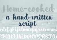 Home-cooked Font - Featured Image