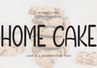 Home Cake Font - Featured Image