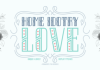 Home Idotry Love Font - Featured Image