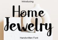 Home Jewelry Font - Featured Image
