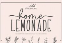 Home Lemonade Font - Featured Image
