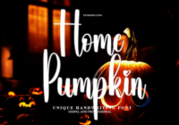 Home Pumpkin Font - Featured Image