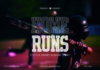 Home Runs Font - Featured Image