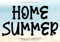 Home Summer Font - Featured Image