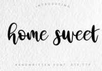 Home Sweet Font - Featured Image