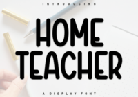 Home Teacher Font - Featured Image