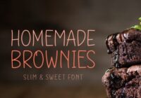 Homemade Brownies Font - Featured Image
