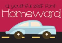 Homeward Font - Featured Image