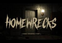 Homewrecks Font - Featured Image