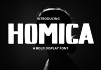 Homica Font - Featured Image