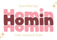 Homin Font - Featured Image