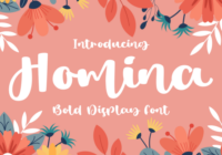 Homina Font - Featured Image