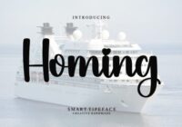 Homing Font - Featured Image