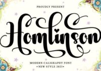 Homlinson Font - Featured Image