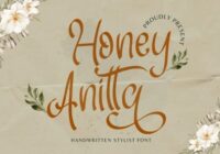Honey Anitta Font - Featured Image