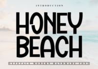 Honey Beach Font - Featured Image