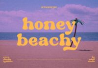 Honey Beachy Font - Featured Image