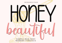 Honey Beautiful Font - Featured Image