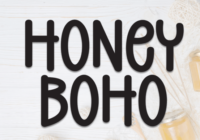 Honey Boho Font - Featured Image