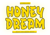 Honey Dream Font - Featured Image