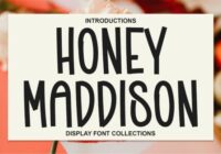 Honey Maddison Font - Featured Image