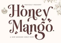 Honey Mango Font - Featured Image