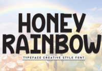 Honey Rainbow Font - Featured Image