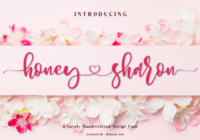 Honey Sharon Font - Featured Image