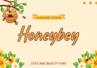Honeybey Font - Featured Image