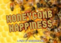 Honeycomb Happiness Font - Featured Image