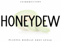 Honeydew Font - Featured Image