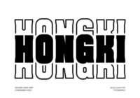Hongki Font - Featured Image