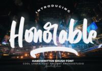 Honorable Font - Featured Image