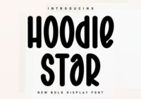 Hoodie Star Font - Featured Image