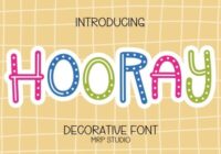 Hooray Font - Featured Image
