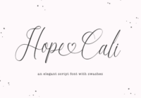 Hope Cali Font - Featured Image