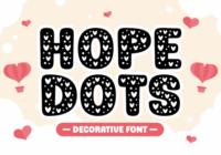 Hope Dots Font - Featured Image