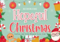 Hopeful Christmas Font - Featured Image