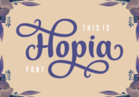 Hopia Font - Featured Image