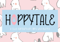 Hoppytale Font - Featured Image