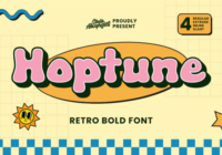 Hoptune Font - Featured Image