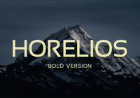 Horelios Bold Font - Featured Image