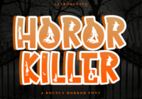 Horor Killer Font - Featured Image